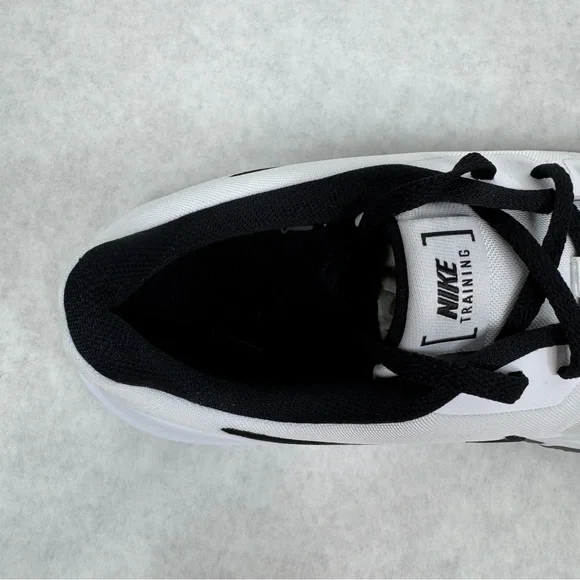 NIKE Men’s Flex Control 4 Workout Shoes - White/Grey/Black - CD0197-100 - Sz 9.5 - Picture 13 of 16